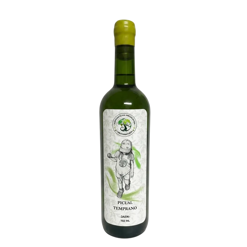 Botella AOVE picual temprano cosecha 2026 750 ML - La Ruta Natural